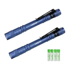 Lepro 120023L-BU-2 sada LED bateriek, modrá, 2 ks