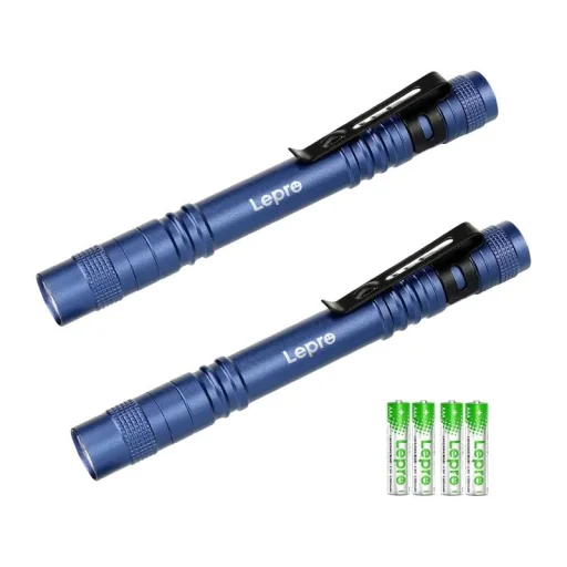 Lepro 120023L-BU-2 sada LED bateriek, modrá, 2 ks - 1