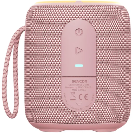 Sencor SSS Sirius 2 Mini bezdrôtový Bluetooth reproduktor 16 W, ružový - 6