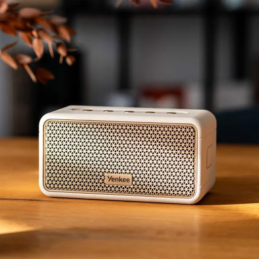 YENKEE YSP 50BG MAMBO S Bluetooth reproduktor, béžový, 20 W - 11