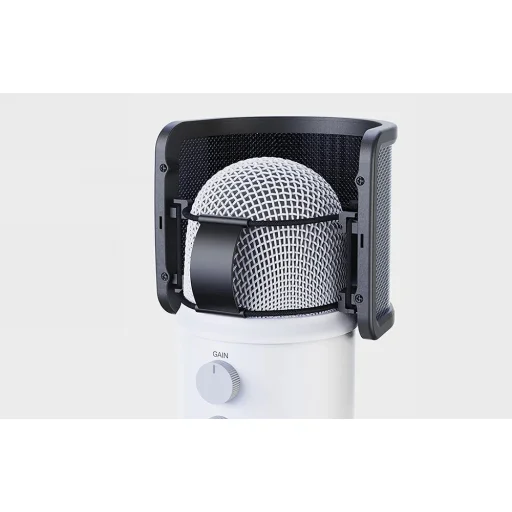 Fifine U1 pop filter v tvare U pre mikrofón, čierny - 2