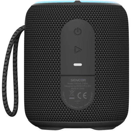 Sencor SSS Sirius 2 Mini Black bezdrôtový Bluetooth reproduktor, 16 W, čierny - 6