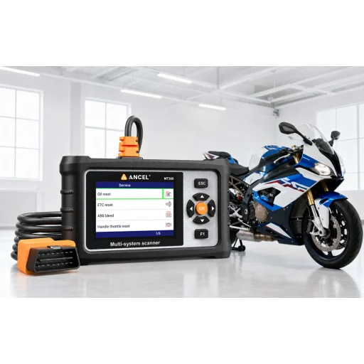 ANCEL MT300 diagnostické zariadenie pre motocykle BMW - 5