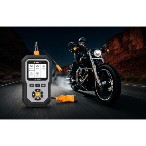 ANCEL MT100 PRO motocyklový diagnostický skener - 5