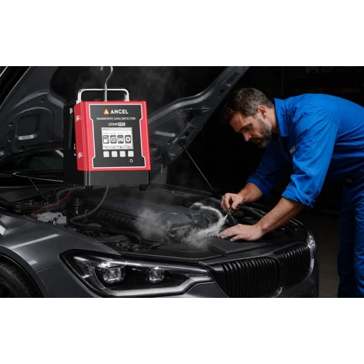 ANCEL L5000 PRO automobilový diagnostický detektor únikov - 5