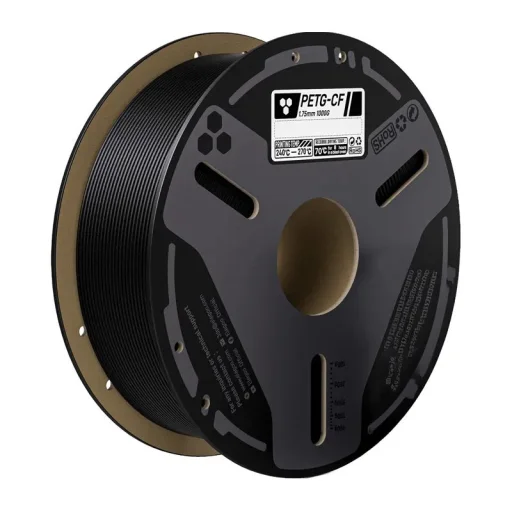 ELEGOO PETG-CF filament s uhlíkovými vláknami, čierny, 0,5 kg - 1