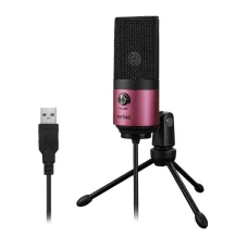 Fifine K669BP ružový USB kondenzátorový mikrofón