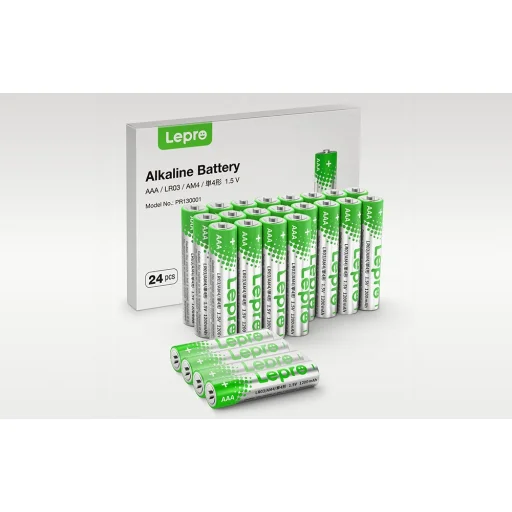 Lepro PR130001-24 AAA (R3) alkalická batéria, 24 ks - 7