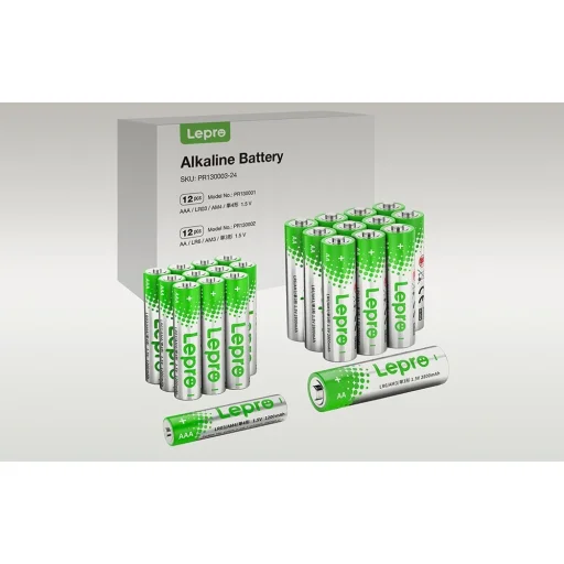 LEPRO PR130003-24 sada alkalických batérií AA/AAA, 24 kusov - 6