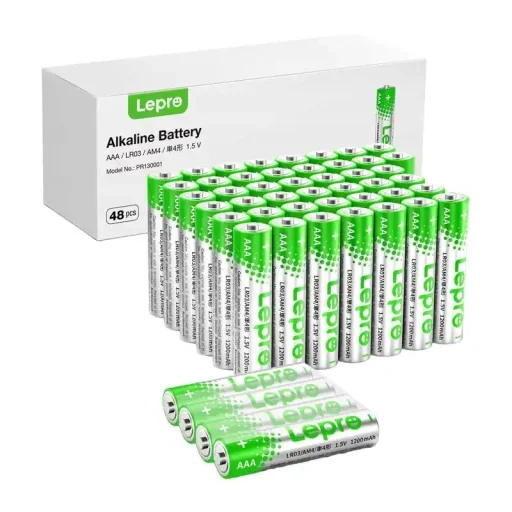 LEPRO PR130001-48 AAA (R3) alkalické batérie, 48 ks - 1
