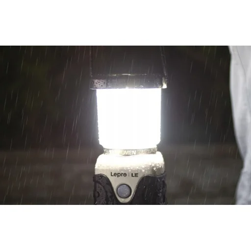 Lepro 3300002-WH LED kempingová lampa, biela - 6
