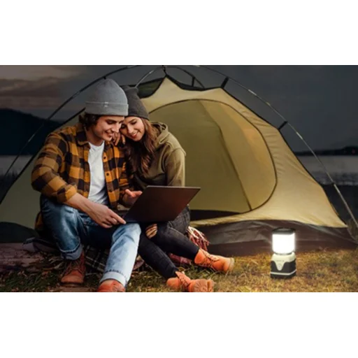 Lepro 3300002-WH LED kempingová lampa, biela - 7