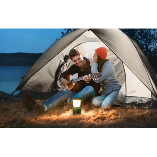 Lepro 3300008-2 nabíjateľné LED kempingové svietidlo, zelené, 2 ks - 7
