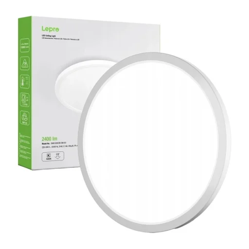 Lepro 1500039-DW-EU LED stropné svietidlo, 24 W, 2400 lm, biela - 1