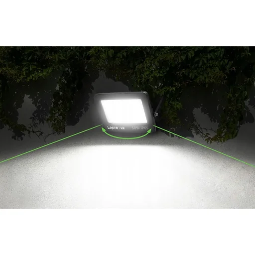 LEPRO 340003-DW-EU LED reflektor, 50 W, 5000 lm, 5000 K, čierny - 2