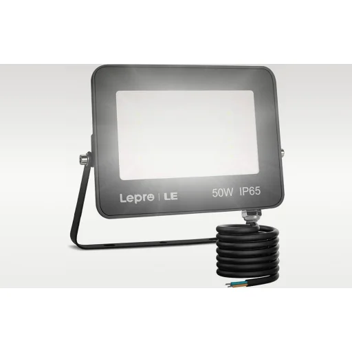 LEPRO 340003-DW-EU LED reflektor, 50 W, 5000 lm, 5000 K, čierny - 5