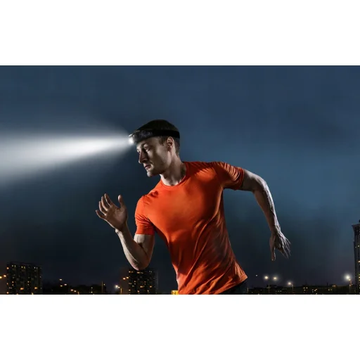 Lepro 3200008 nabíjateľná LED čelovka, 2 ks, čierna - 5