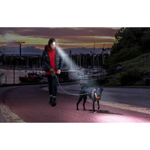 LEPRO 320014 USB-C nabíjateľná čelovka, čierna - 8