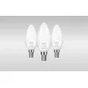 LEPRO 600059-WW-EU-3 E14 C37 LED-izzó, 4,2 W, 470 lm, 2700 K, meleg fehér, 3 db thumbnail