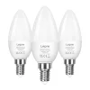 LEPRO 600059-WW-EU-3 E14 C37 LED-izzó, 4,2 W, 470 lm, 2700 K, meleg fehér, 3 db thumbnail