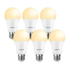 LEPRO 100080-WW-EU-6 E27 A60 LED žiarovka, 13 W, 1521 lm, 2700 K, 6 ks