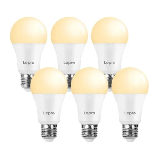 LEPRO 100080-WW-EU-6 E27 A60 LED žiarovka, 13 W, 1521 lm, 2700 K, 6 ks - 1
