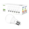 LEPRO 100090-DW-EU-6 E27 A60 LED žiarovka, 8,5 W, 806 lm, 6500 K, studená biela, 6 ks thumbnail