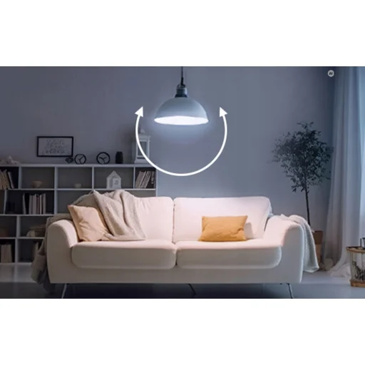 LEPRO 100090-DW-EU-6 E27 A60 LED žiarovka, 8,5 W, 806 lm, 6500 K, studená biela, 6 ks - 2