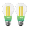 LEPRO 100094-WW-EU-2 E27 LED filamentová žiarovka, 7,2 W, 1521 lm, 2700 K, teplá biela, 2 ks thumbnail