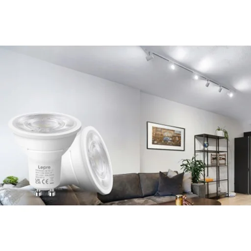 LEPRO 200082-DW-EU-10 GU10 LED reflektorová žiarovka, 3,6 W, 345 lm, 6500 K, 10 ks - 2