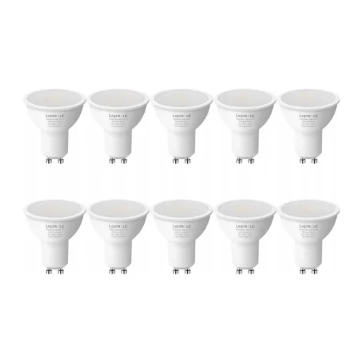 LEPRO 200081-WW-EU-10 GU10 LED žiarovka, 4,5 W, 345 lm, 2700 K, 10 ks - 1