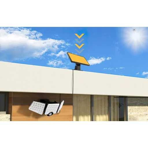 Sada solárnych LED lámp LEPRO 640005-DW-2, biela, 2 ks - 4