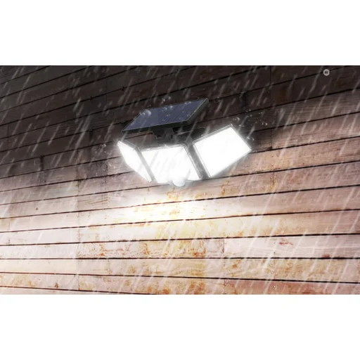 LEPRO 640003-DW-a-2 solárny LED reflektor s pohybovým a súmrakovým senzorom, 2 ks - 6