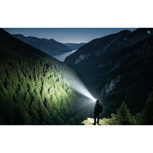Superfire HL106 čierna LED čelovka - 3