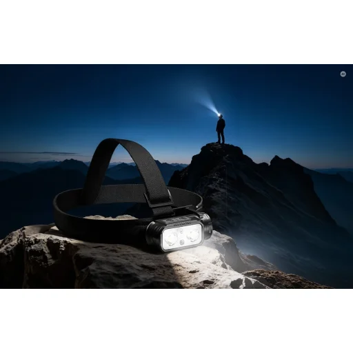 Superfire HL106 čierna LED čelovka - 5