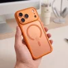 iPhone 17 Pro / 18 Pro matt kozmikus narancssárga Tech-Protect MagPeak MagSafe CC tok thumbnail