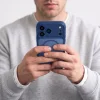 iPhone 17 Pro / 18 Pro matt mélykék Tech-Protect MagPeak MagSafe CC tok thumbnail