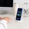 iPhone 17 Pro / 18 Pro matt világoskék Tech-Protect MagPeak MagSafe CC védőtok thumbnail