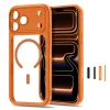 iPhone 17 Pro / 18 Pro kozmicky oranžové/priehľadné puzdro Tech-Protect MagPeak MagSafe CC thumbnail