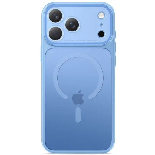 iPhone 17 Pro / 18 Pro Matt világoskék Tech-Protect MagPrime MagSafe CC tok - 3