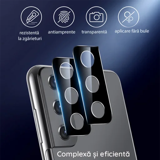 Ochranné tvrdené sklo Techsuit na celú kameru iPhone Duo čierne - 4