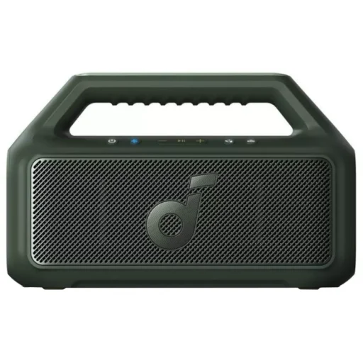 Anker SoundCore Boom 2 nová verzia bezdrôtový reproduktor, 80 W, skutočné bezdrôtové stereo, podsvietenie meniace farby, vodoodolný, zelený A3138062 - 2