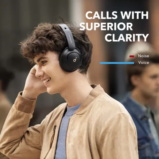 Anker SoundCore Q30 Bluetooth slúchadlá s potlačením hluku, čierne - 6