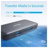USB-C Hub Anker, 2 x USB-A 3.0 - 1 x HDMI - 1 x SD - 1 x microSD, čierny A8334HA1 thumbnail