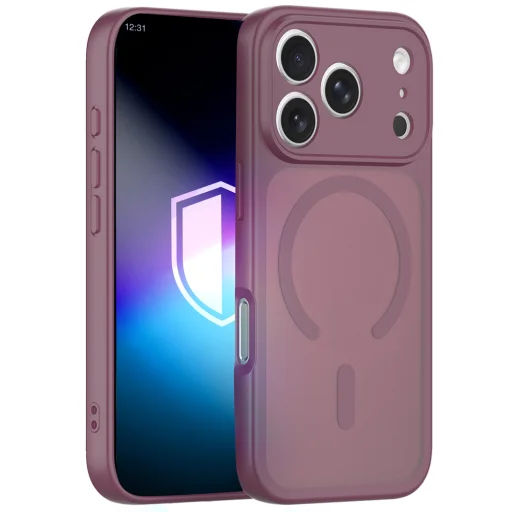 iPhone 17 Pro Max / 18 Pro Max burgundské puzdro 3mk Misty MagCase - 1