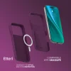 Etteri silikónové magnetické puzdro pre Samsung Galaxy S26 Ultra, tmavočerešňové puzdro thumbnail