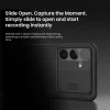  Samsung Galaxy S26 FE átlátszó fekete Nillkin CamShield PRO keménytok thumbnail