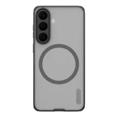 Nillkin Super Frosted PRO Magnetic hátlap Samsung Galaxy S26 FE készülékhez, áttetsző fekete