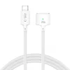 Tech-Protect MMC01 Ultraboost magnetický nabíjací kábel USB-C – MagSafe 3 pre MacBook 140W 300cm biely thumbnail