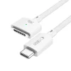 Tech-Protect MMC01 Ultraboost magnetický nabíjací kábel USB-C – MagSafe 3 pre MacBook 140W 300cm biely thumbnail
